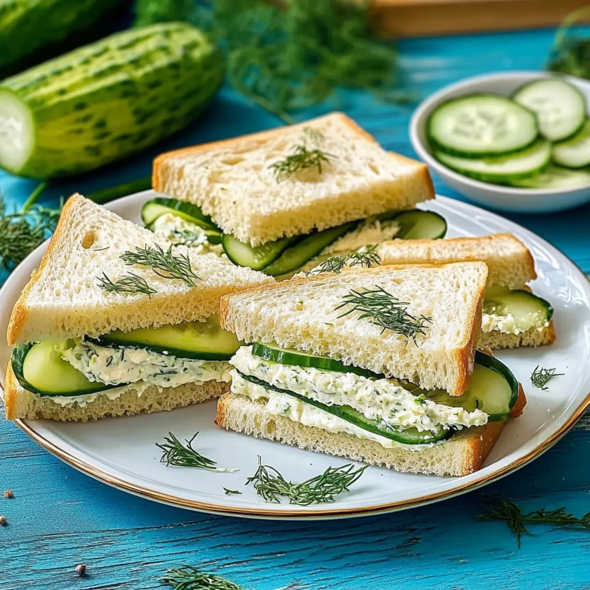 Classic Cucumber Sandwiches