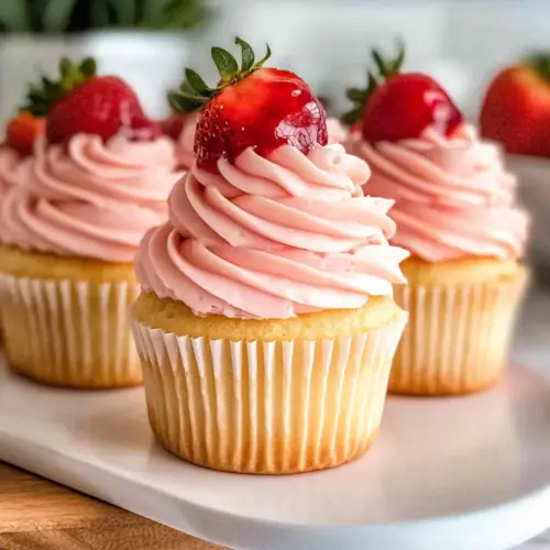 Strawberry Cupcakes