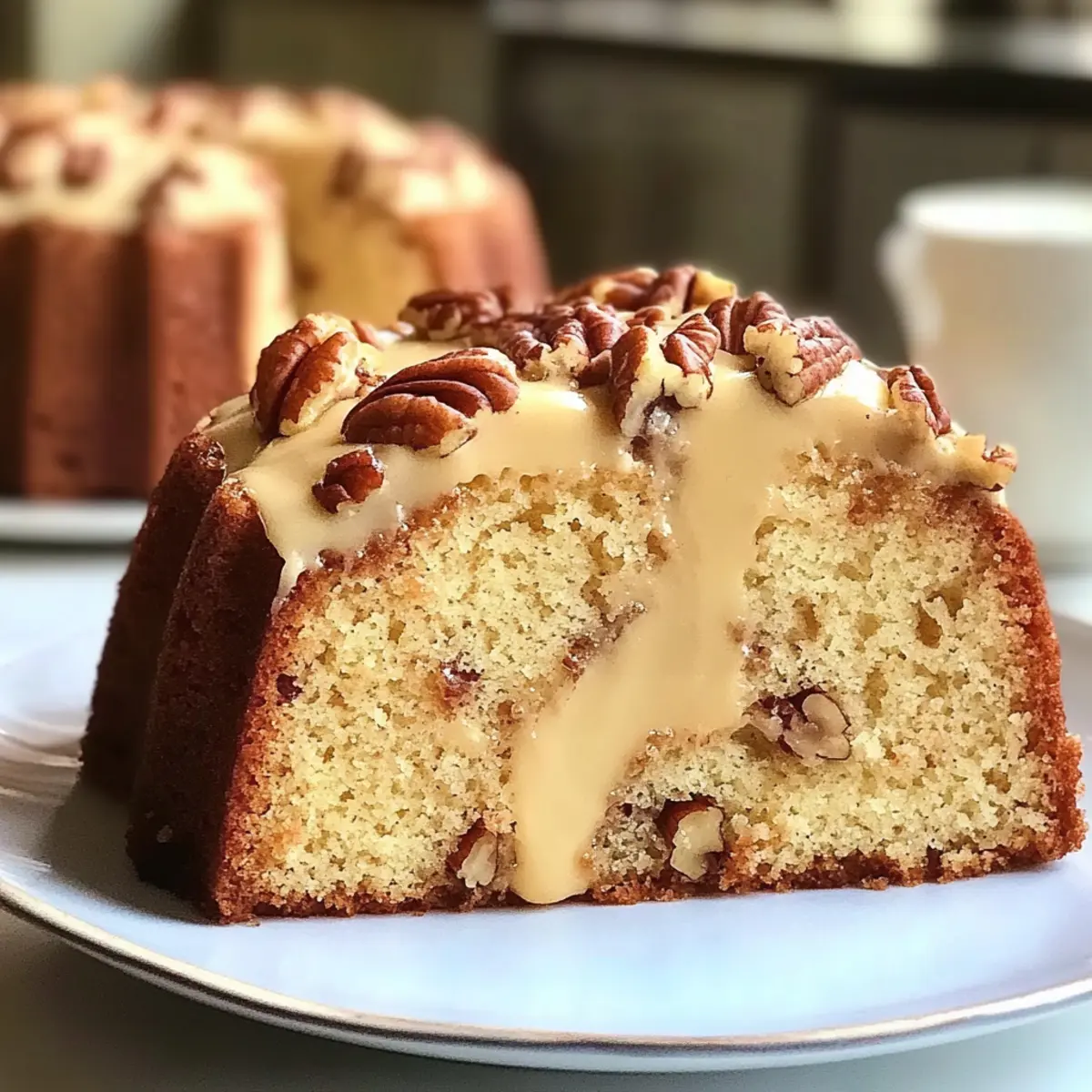 Butter Pecan Pound Cake