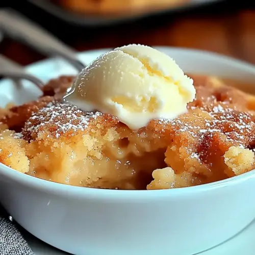 Gooey Snickerdoodle Cobbler